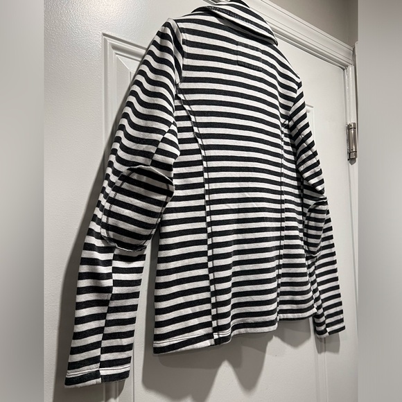 NEW Marc New York by Andrew Marc Striped Button Fleece Lined Knit Jacket Coat - Picture 5 of 16